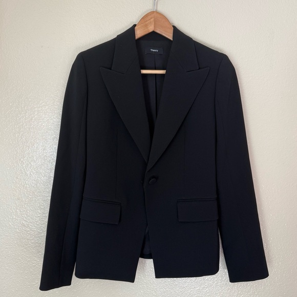 Theory Jackets & Blazers - Theory Women's Black Blazer